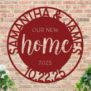 Our New Home Sign