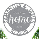 Our New Home Sign