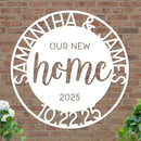 Our New Home Sign