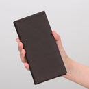 Ouray Handmade Full-Grain Leather Long Wallet for Men and Women