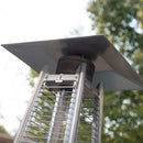 Legacy Heating Outdoor Commercial 40K BTU Quartz Glass Tube Patio Propane Heater With Visible Flame (SAK91398)