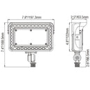 Outdoor Flood Lights Aluminum Integrated 20W/40W with Ground Stake
