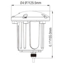 Outdoor Ground Lights Featuring MR16 Socket and One Direction Turret Design