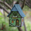 Outdoor Hanging Resin Birdhouse