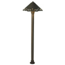Outdoor Landscape Light with Hollowed Out Design, G4 Socket and 72" Wire