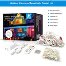 Outdoor LED Light Strip with Bluetooth Control for Eaves and Patios