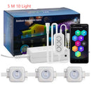 Outdoor LED Strip Light with RGB Effects for Garden and Wall Decor