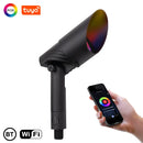 Outdoor Spotlight for House - RGB CCT Tunable Bluetooth Smart Landscape Light