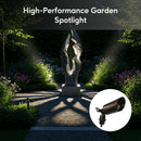 Outdoor Spotlight with Removable Angled Shroud Body