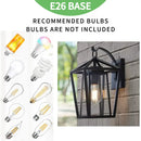 Outdoor Waterproof Wall Light Glass