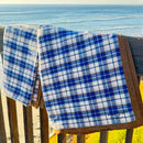 Wool Canvas Camping Blanket - Waxed Canvas Outdoor Blanket / Bushcraft Blanket