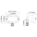 Oval Flood Light for House with Die-Cast Brass Body and G4 Compatibility