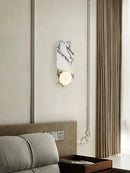 Oval Marble Modulo Glass Wall Lamp