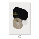 Oval Minimalism Canvas