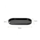 DecorBites™ Calacatta Marble Vanity Tray for Perfume Candles Jewelry Luxury Home Decor