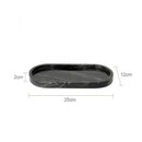DecorBites™ Calacatta Marble Vanity Tray for Perfume Candles Jewelry Luxury Home Decor