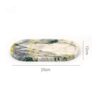 DecorBites™ Calacatta Marble Vanity Tray for Perfume Candles Jewelry Luxury Home Decor