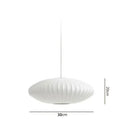 DecorBites™ Bubble Silk Pendant Chandelier for Dining Living Room Kitchen Island & Bedroom