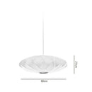DecorBites™ Bubble Silk Pendant Chandelier for Dining Living Room Kitchen Island & Bedroom
