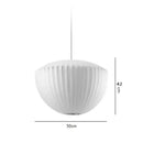 DecorBites™ Bubble Silk Pendant Chandelier for Dining Living Room Kitchen Island & Bedroom