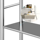 Over Toilet 3-Tier Metal Shelf