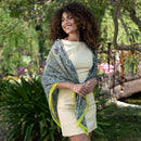 Helena - Silk Scarf Shawl - Green
