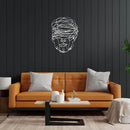 Overthinking Man Metal Wall Decor