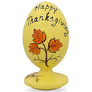 Thanksgiving Turkey in Autumn Wooden Figurine