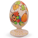 Thanksgiving Horn of Plenty Cornucopia Wooden Figurine