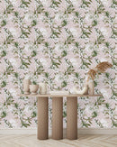 Modish Gentle Floral Wallpaper Vogue