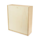 3-Bottle Wood Wine Box
