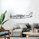 PA-32R-301 Saratoga HP II Metal Aircraft Wall Art - NCP0437
