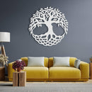 Painted Metal Life Tree
