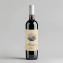 Painted Vineyard Wine Label