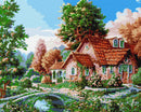 Painting by Numbers kit Grandma's house KHO6306