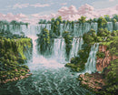 Painting by Numbers kit Scenic waterfall KHO2878