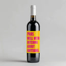 Pairs Well Wine Label
