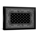 Paisley Bandana - Black Canvas