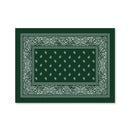 Paisley Bandana - Green Canvas