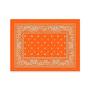 Paisley Bandana - Orange Canvas