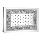 Paisley Bandana - White Canvas