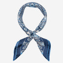 Messina - Silk Neckerchief - Azure
