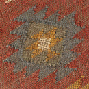 Huttschlag Dark Red Ottoman