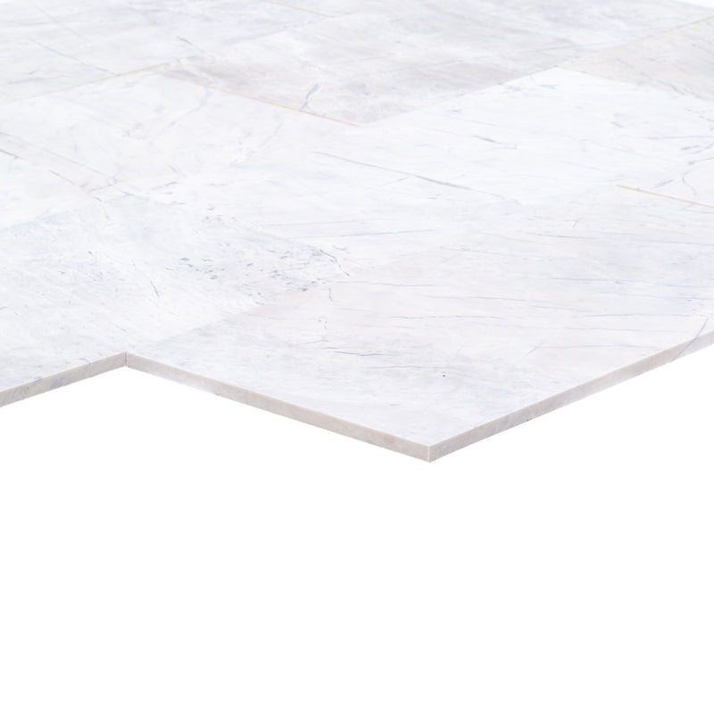 Palia White Dolomite Marble Tiles Polished Floor and Wall Tile - Belair Collection