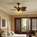 Palm Leaf Tropiluxe Ceiling Fan Light
