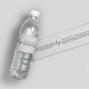Paper EKG Doctor Water Bottle Labels
