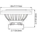 PAR36 13W LED Light Bulb Fixture for Efficient 75W Halogen Replacement