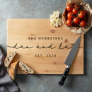 Partners Established Cutting Board
