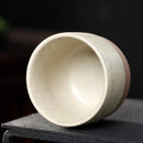 Pastel and terracotta ceramic tea cup set dining room kitchen cups
