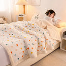 DecorBites™ Beibei Velvet Warmth Blanket | Soft & Cozy Winter Bed Blanket